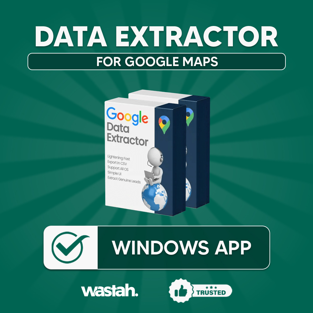 Data Extractor for Google Maps - Windows App