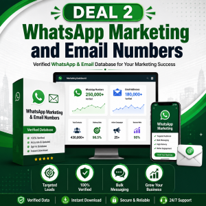 WhatsApp Marketing and Email Numbers