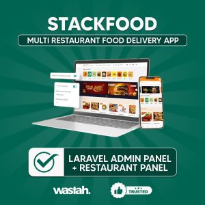 StackFood Multi Restaurant - Food Delivery App with Laravel Admin and Restaurant Panel